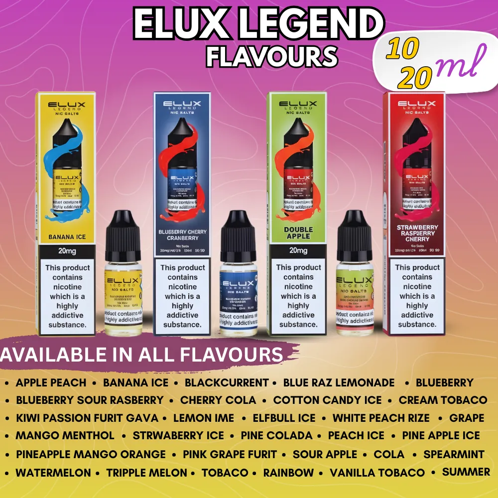Elux Legend Premium Best Flavours
